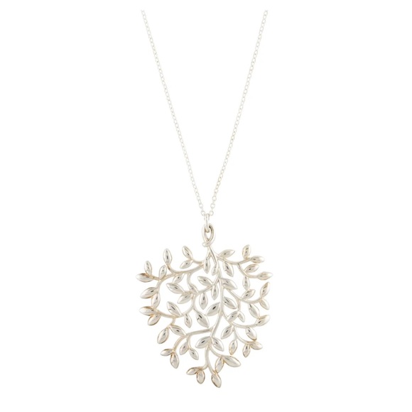 Tiffany & Co. Jewelry - Tiffany & Co. Large Olive Leaf Pendant Necklace